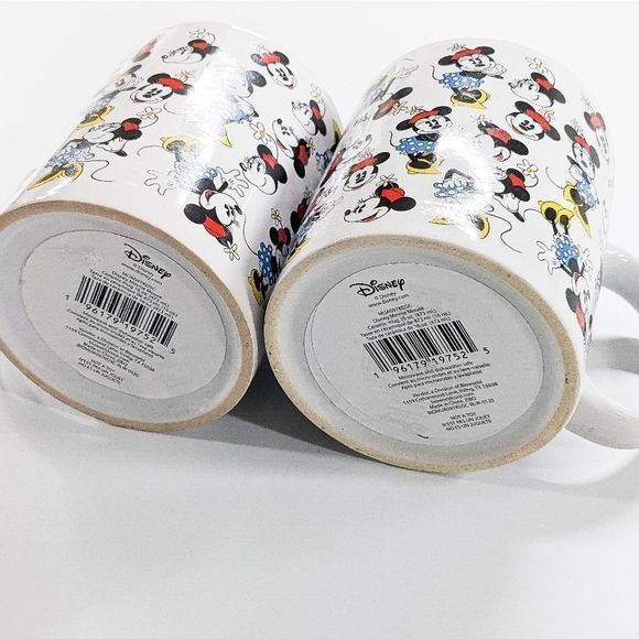 Set of Two, Vintage Disney Mugs, Minnie Mouse Mug Set - Picture 4 of 7